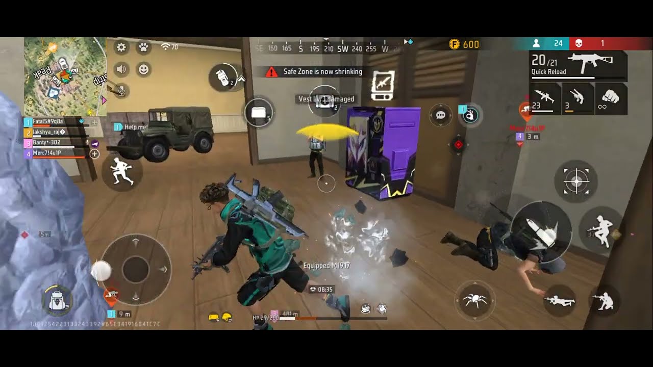 free fire 16 kill