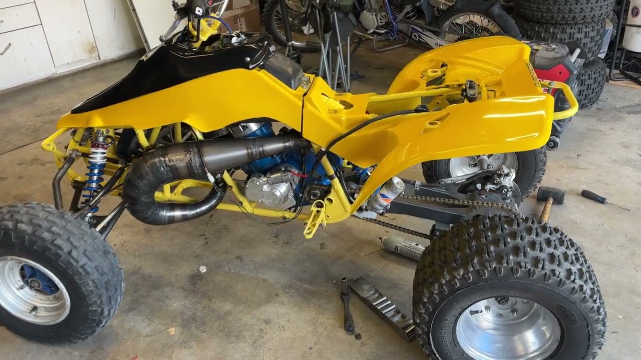 1987 Suzuki Quadracer LT500 Electric Start -- game changer!