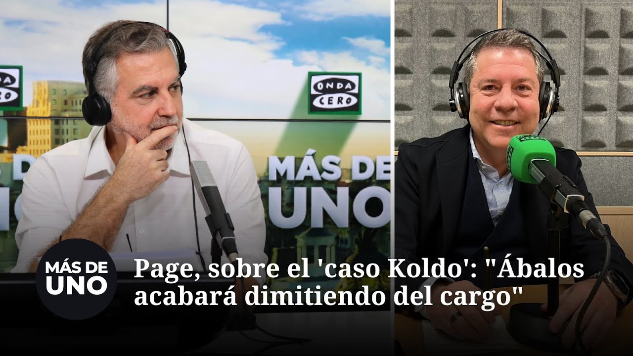 Page, sobre el 'caso Koldo': 
