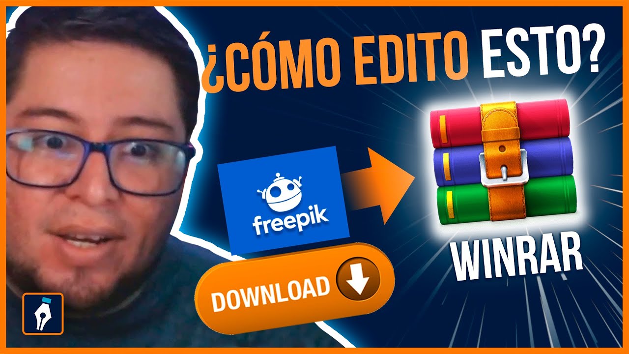 🙃Cómo USAR los RECURSOS Descargados de FREEPIK / Vectores y PSD