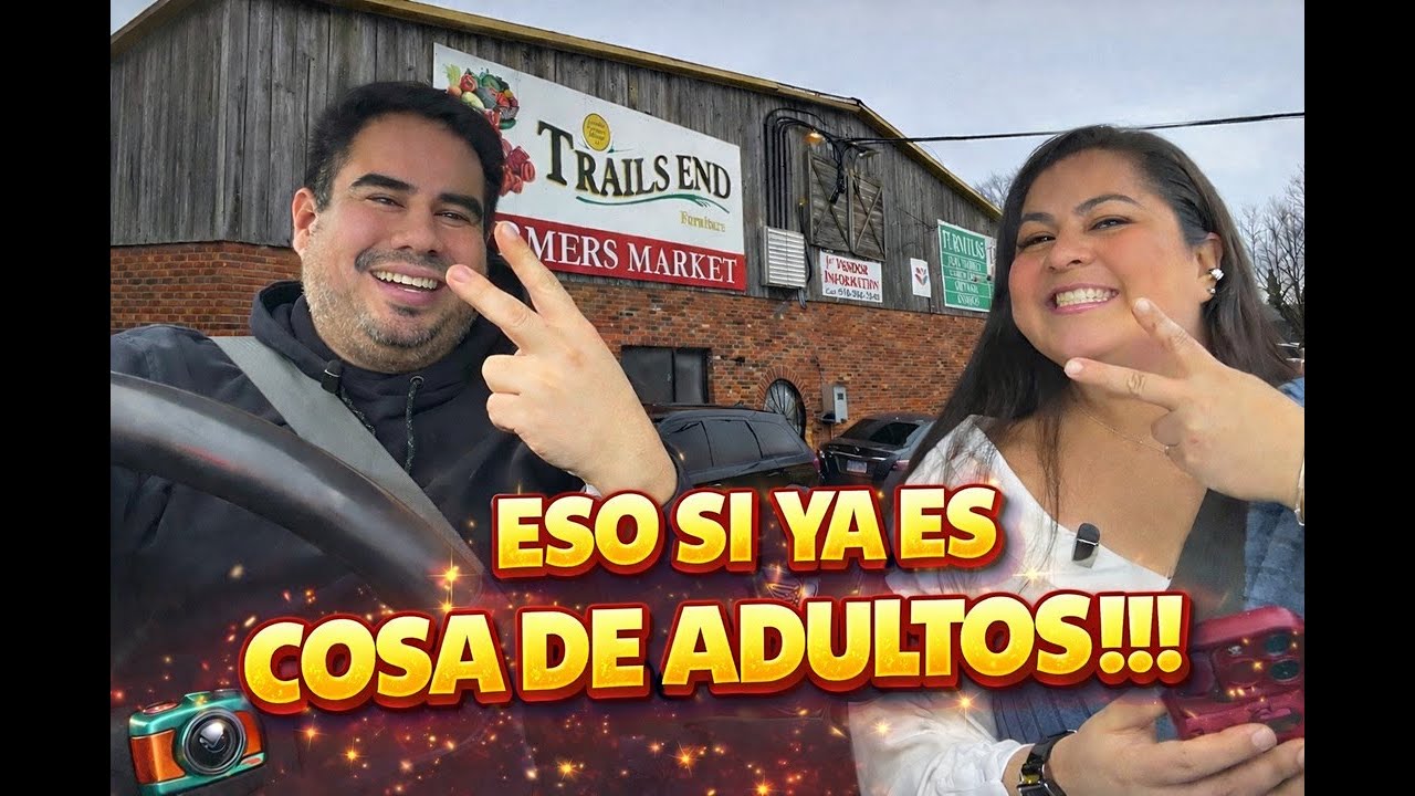 RUTA # 5 Nos fuimos al mercado en Canadá | ESO SI YA ES COSA DE ADULTOS 😓😓