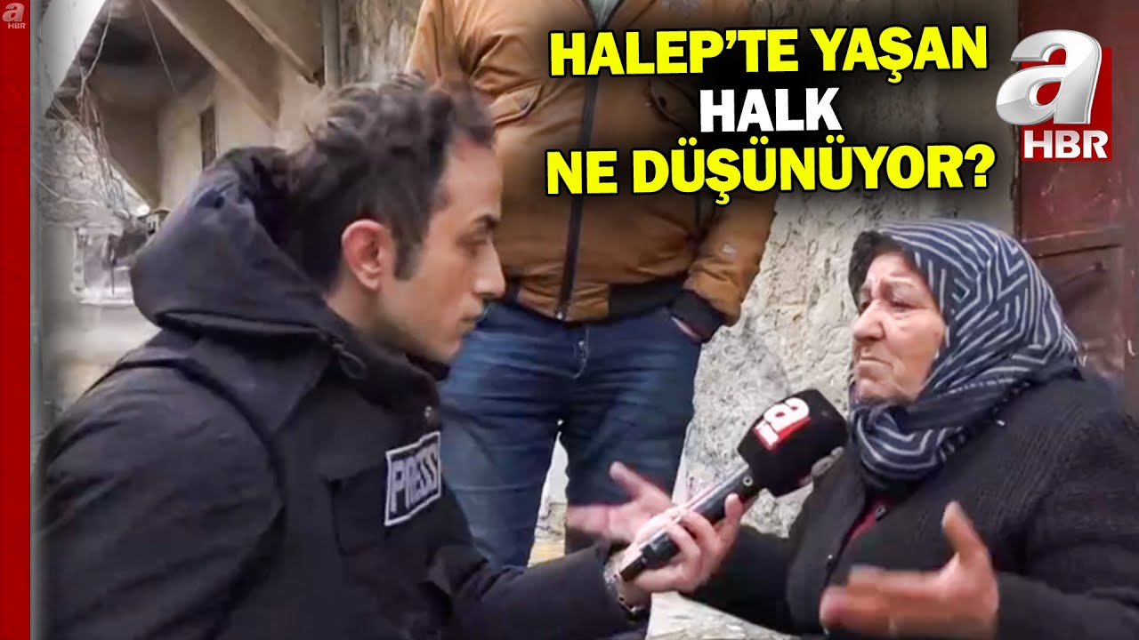 Halep'te yaşayan bölge halkı ne düşünüyor? A Haber ekibi YPG'den temizlenen Şeyh Maksud'da