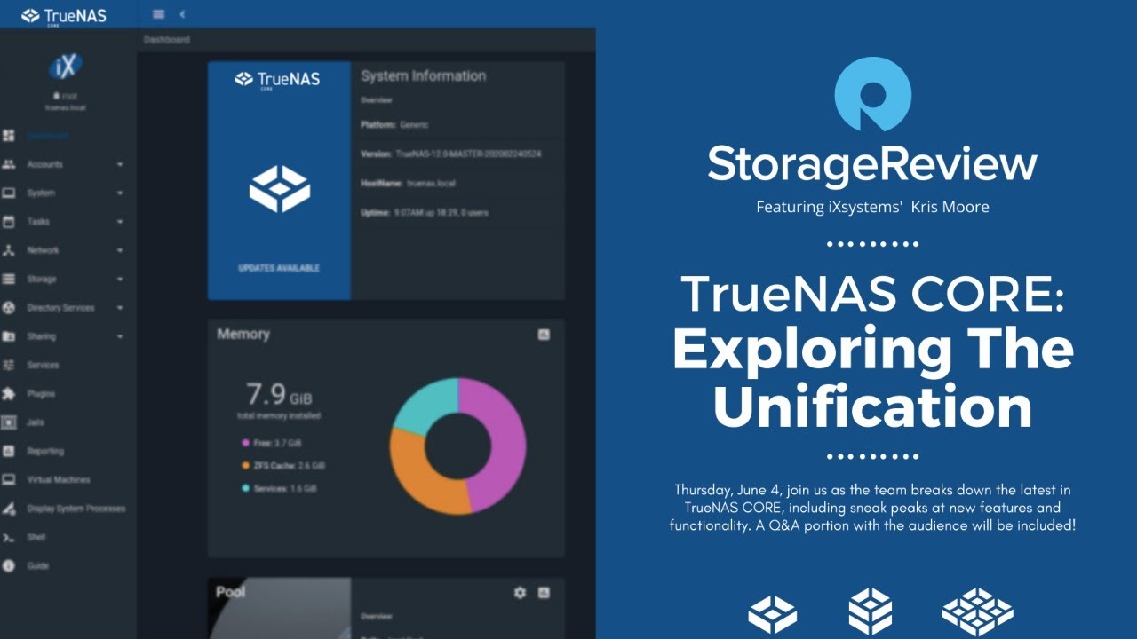 Exploring TrueNAS CORE with iXsystems
