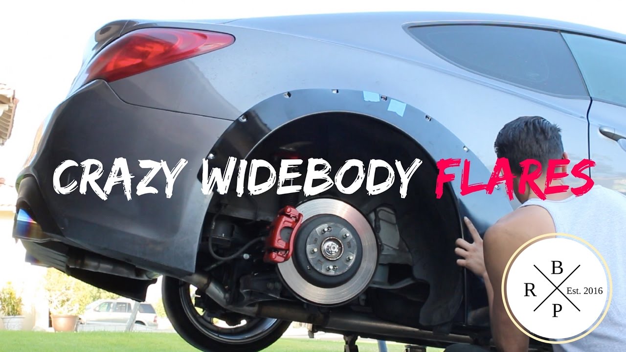 Как установить расширители крыльев | Widebody Genesis Coupe (часть 2)