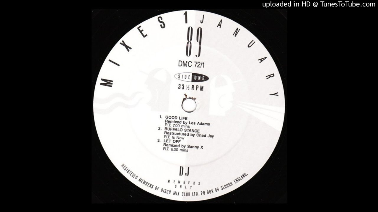 Inner City - Good Life (DMC remix by Les Adams Jan 89)