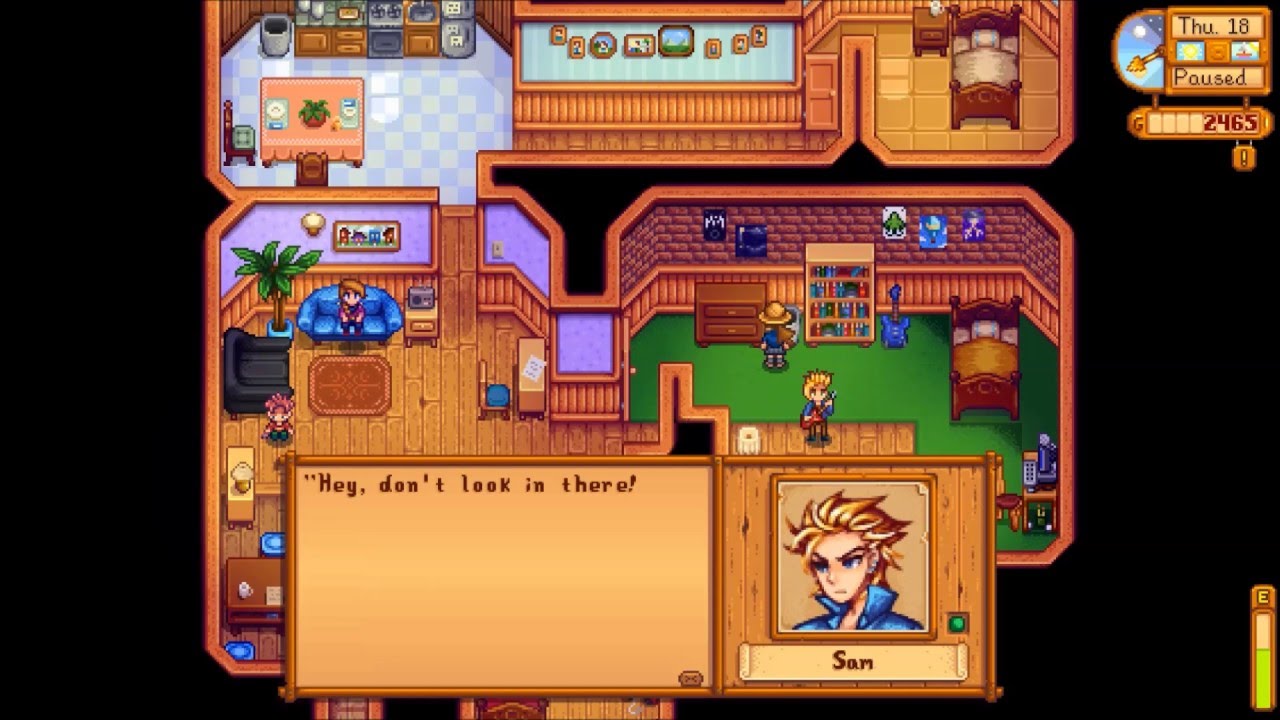 Stardew Valley | Sam - Two Hearts Event