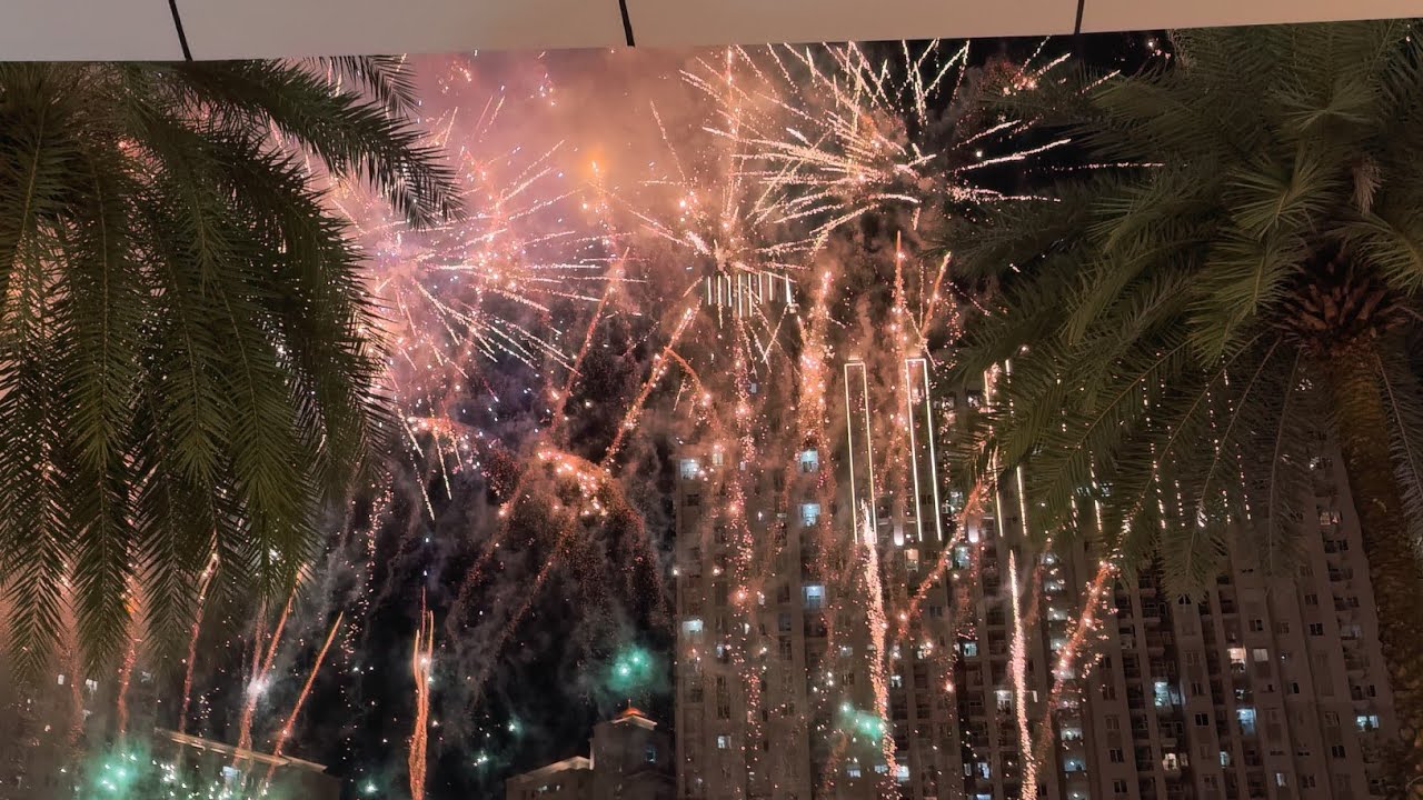 Lunar New Year Celebration With Spectacular Fire Works Show Special Imlek 2026
