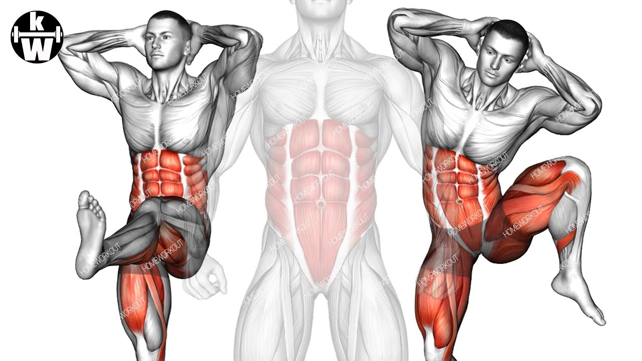 Упражнения на пресс стоя для самых быстрых упражнений на пресс из шести кубиков в домашних условиях