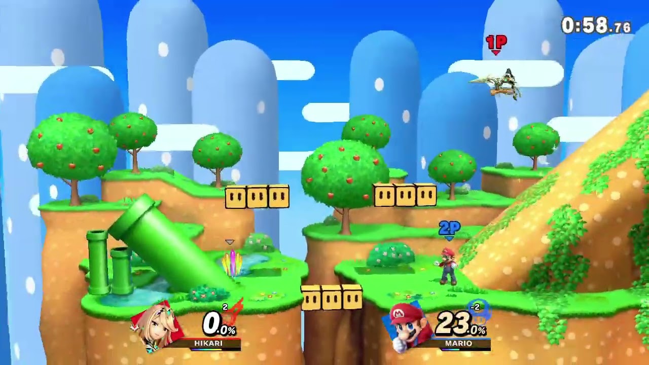 スマブラSP　オンライン対戦　ホムラvsマリオ