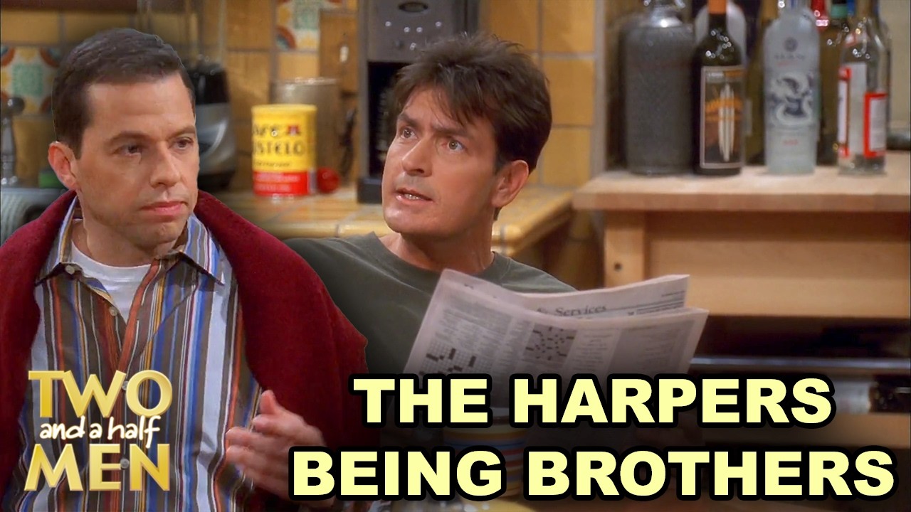 An Hour of Alan and Charlie Acting Like Brothers | Two and a Half Men