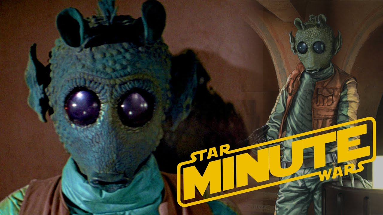 Greedo (Legends) - Star Wars Minute