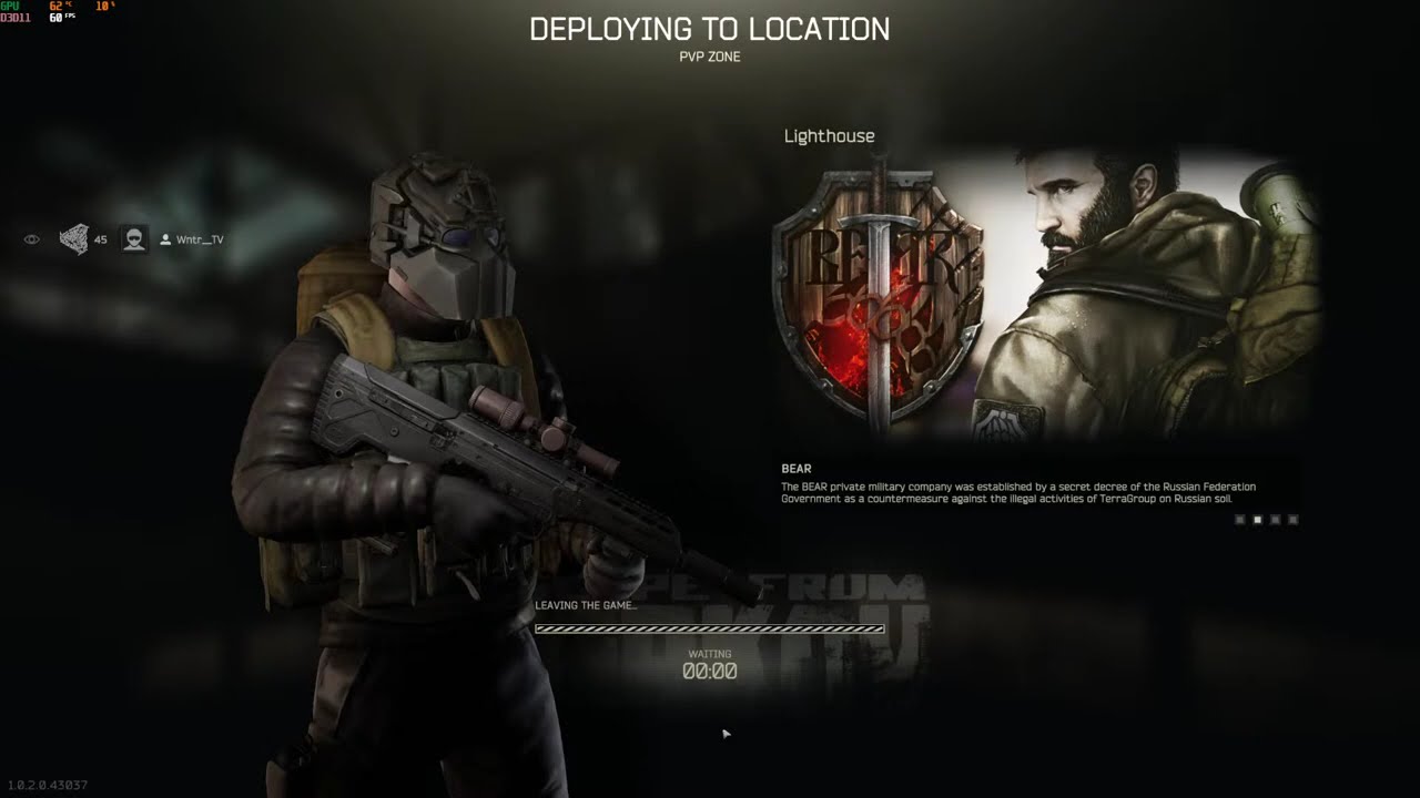 Ruble Running Light house Getting Back into Tarkov after a break - PVP LVL  45