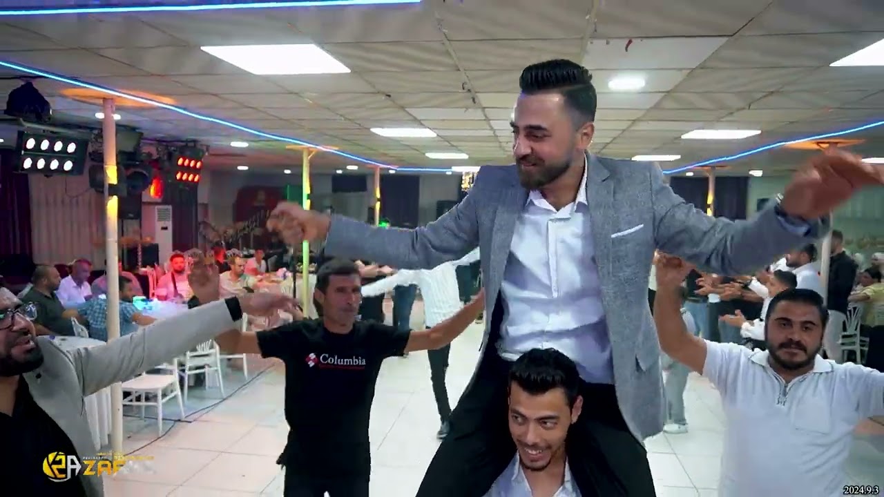 حفل زفاف فراس اعرج جزء(2)  الفنان زهير زرقة تصوير وأخراج شركة زرقة05360598230