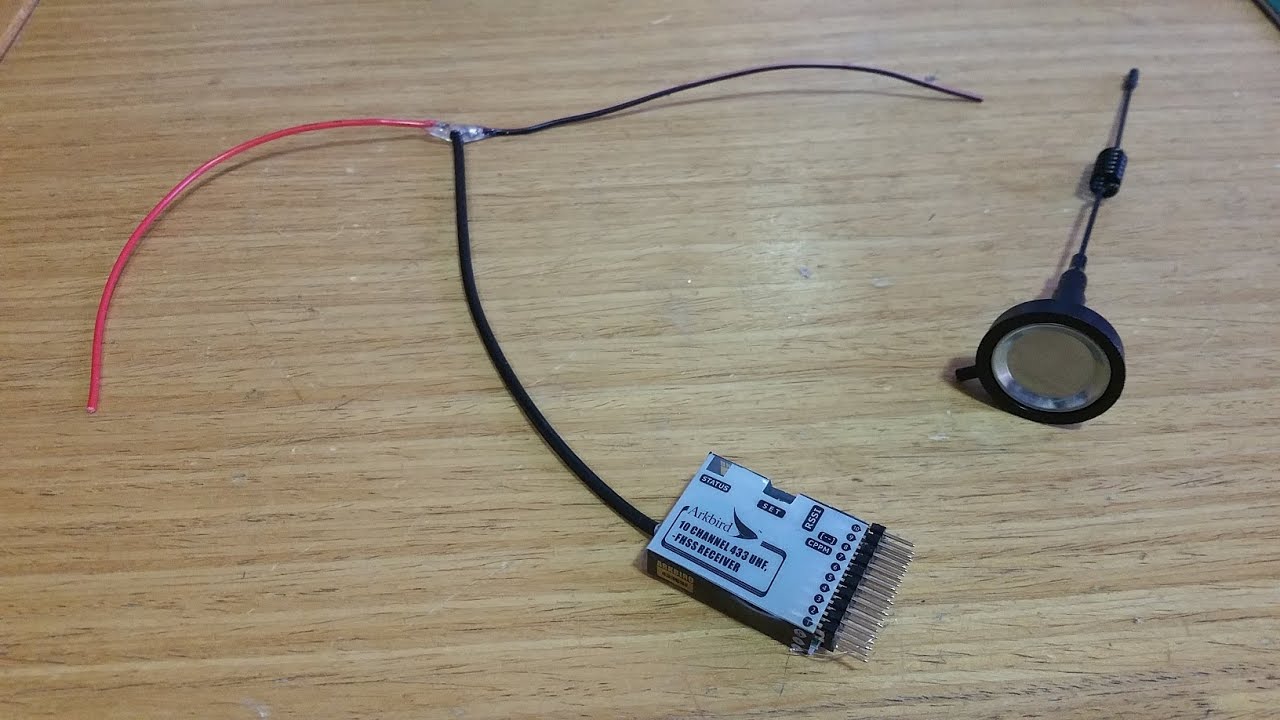 Как сделать дипольную антенну для приемника Arkbird UHF 433Mhz