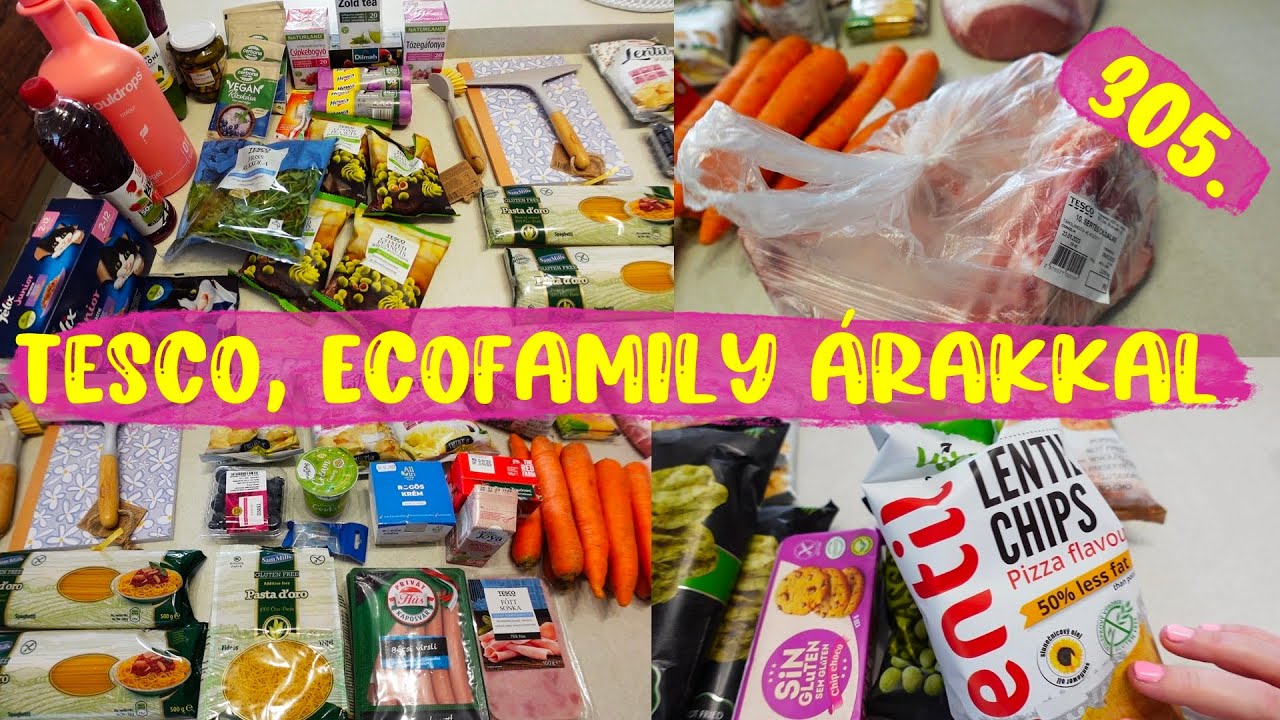 Tesco és Ecofamily haul árakkal 305.rész