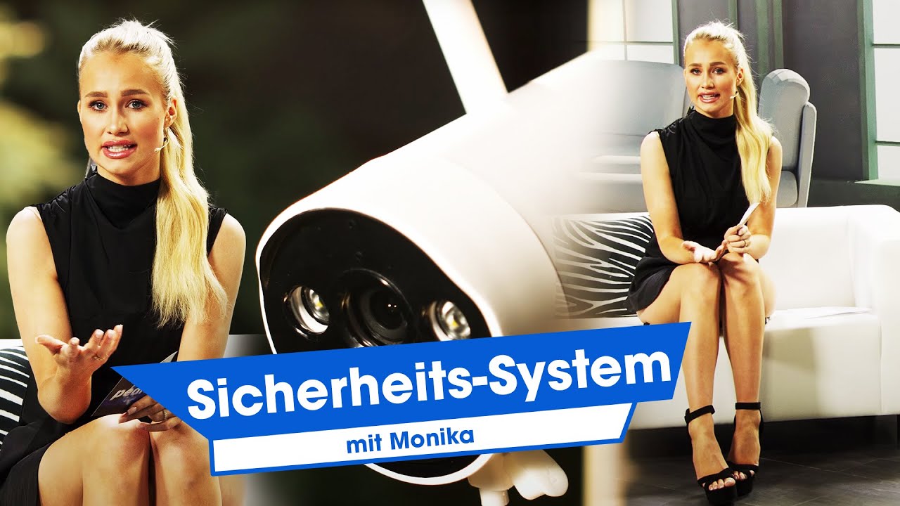 Mit dem umfangreichen Sicherheitssystem hat Monika alle dunklen Ecken im Blick | PEARL TV Mai 2023