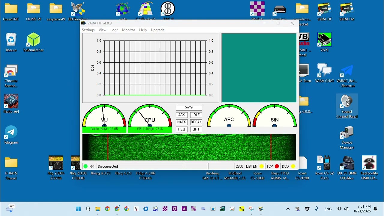 Installing Vara HF