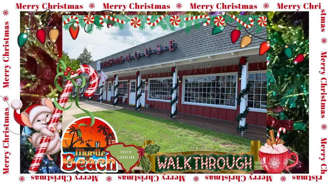 2022 Christmas Mouse Walk Through in Myrtle Beach, South Carolina