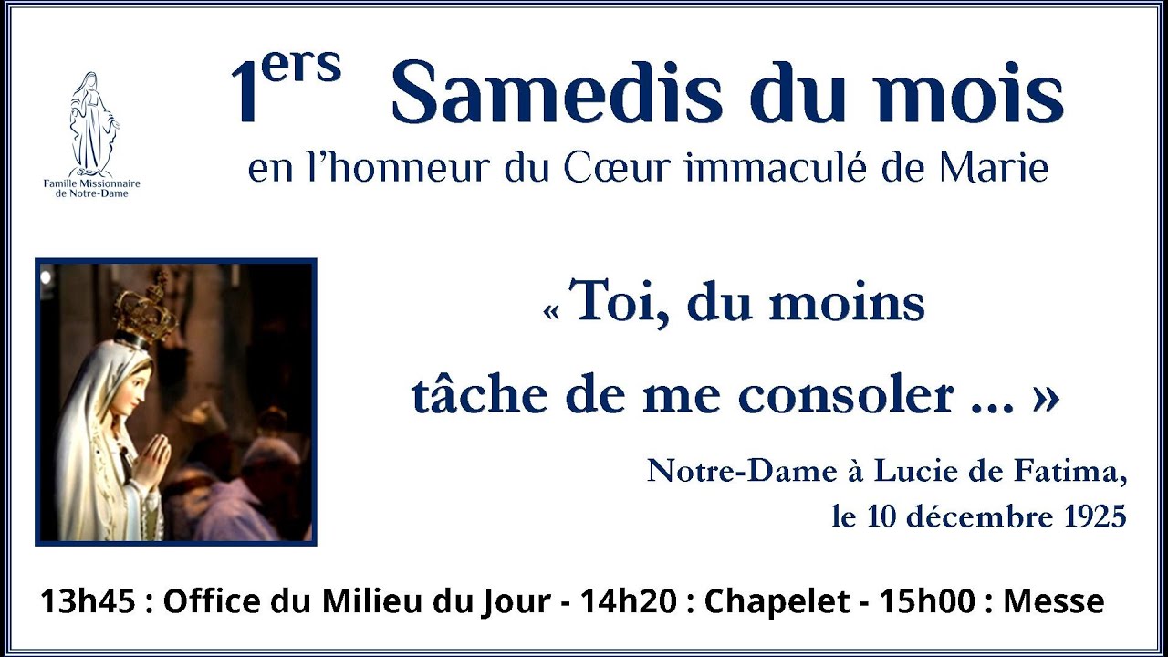 Premier samedi du mois - samedi 7 février 2026
