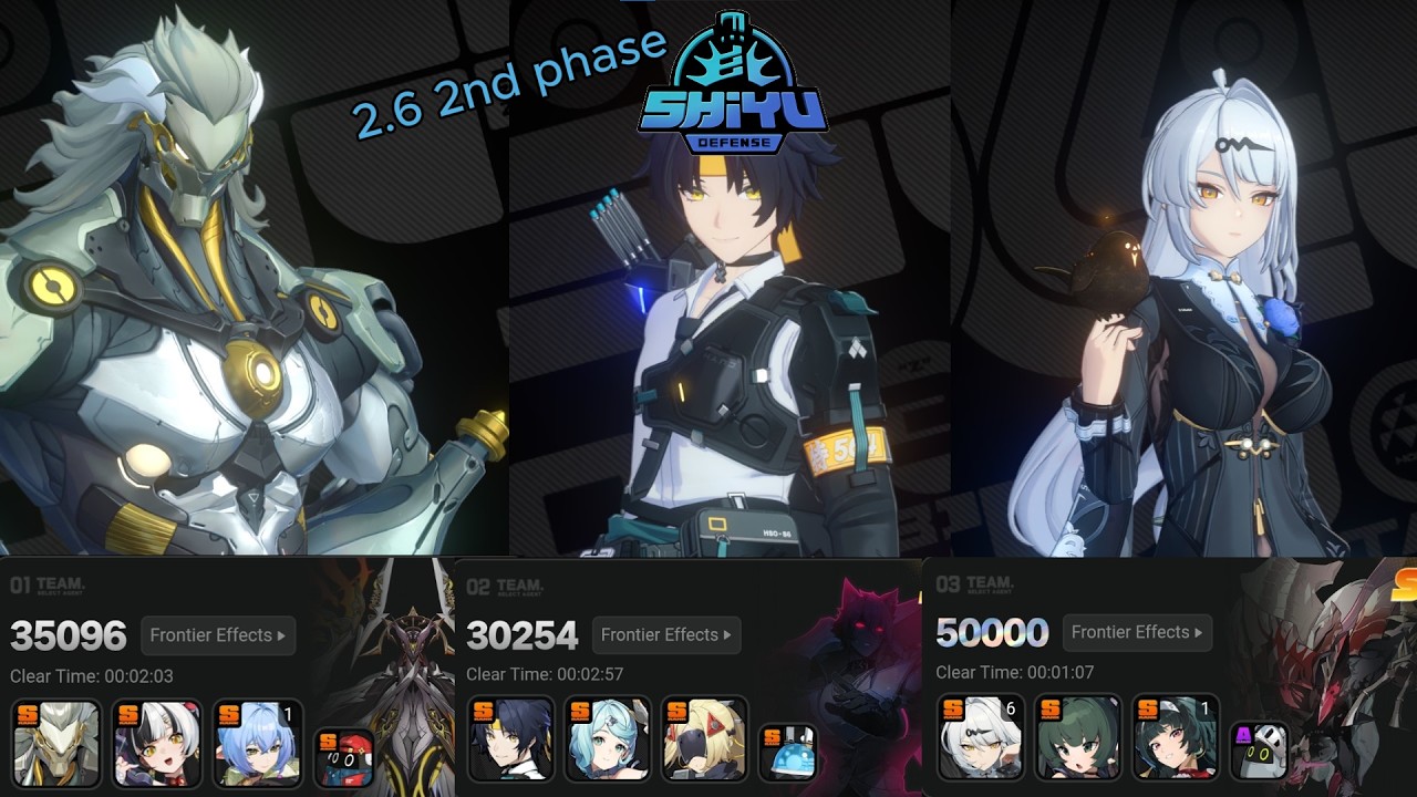 New 2.6 2nd Shiyu Defense 11,5926 Points