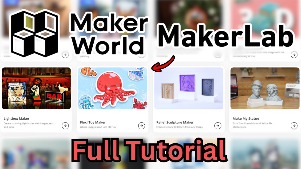 Как использовать 3D-модели MakerLab с помощью ИИ (руководство для начинающих по 3D-печати)