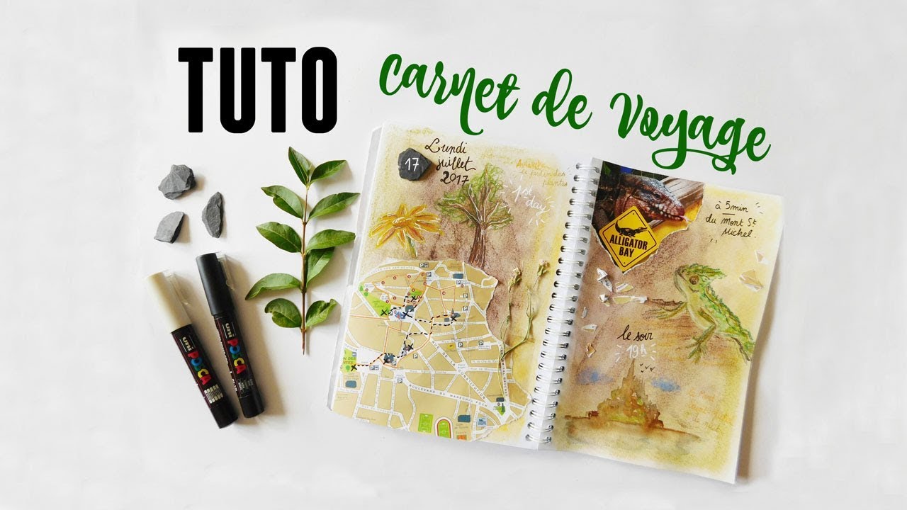 TUTO Carnet de Voyage