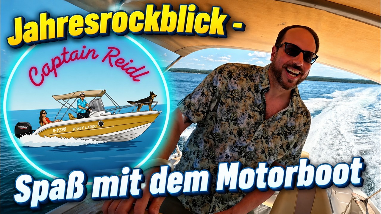 JAHRESROCKBLICK - Spaß mit dem eigenen #motorboot auf der kroatischen Adria / #boating #boat