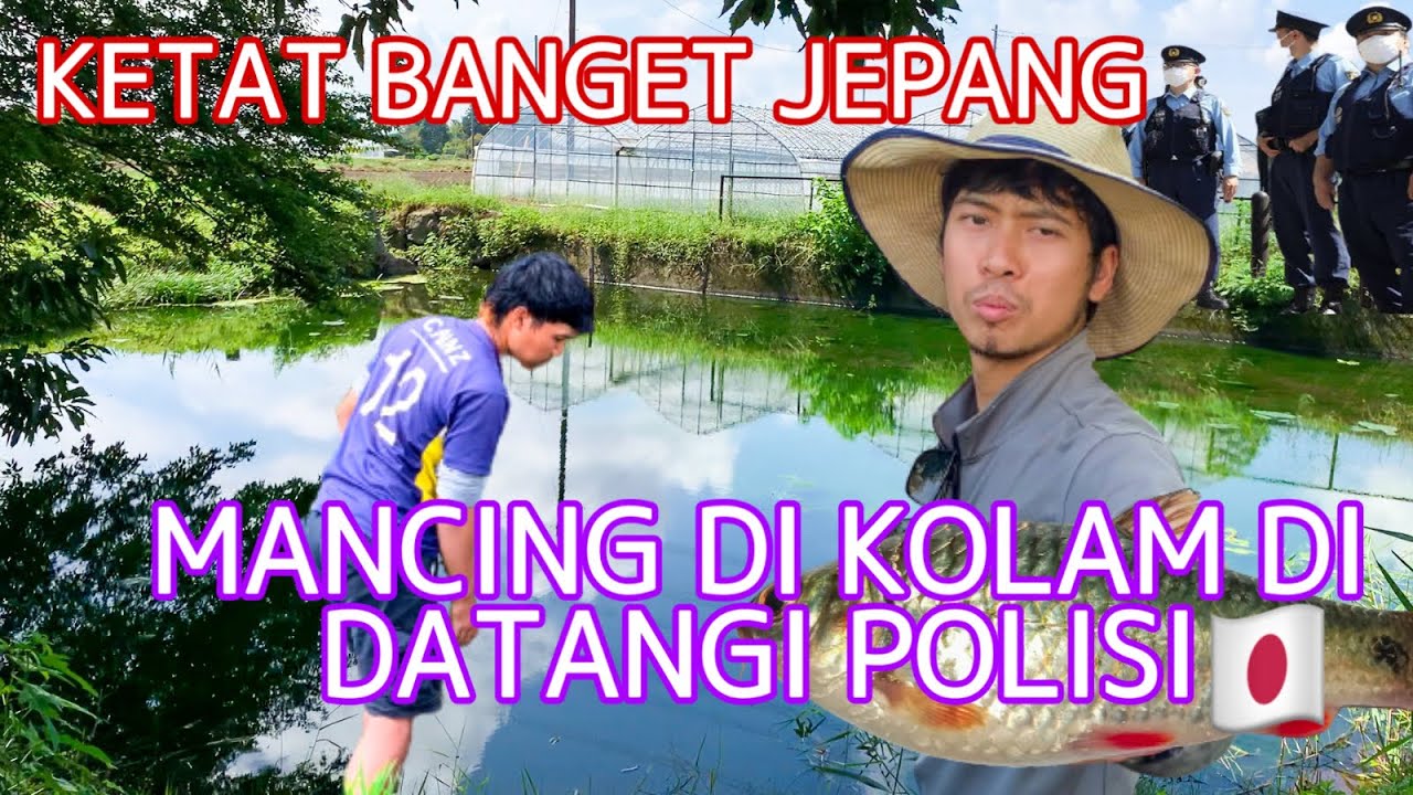 POLICE ARRESTED FISHING IN A JAPANESE LAKE!!! THE REGULATIONS ARE VERY STRICT, INTERNSHIP VLOG