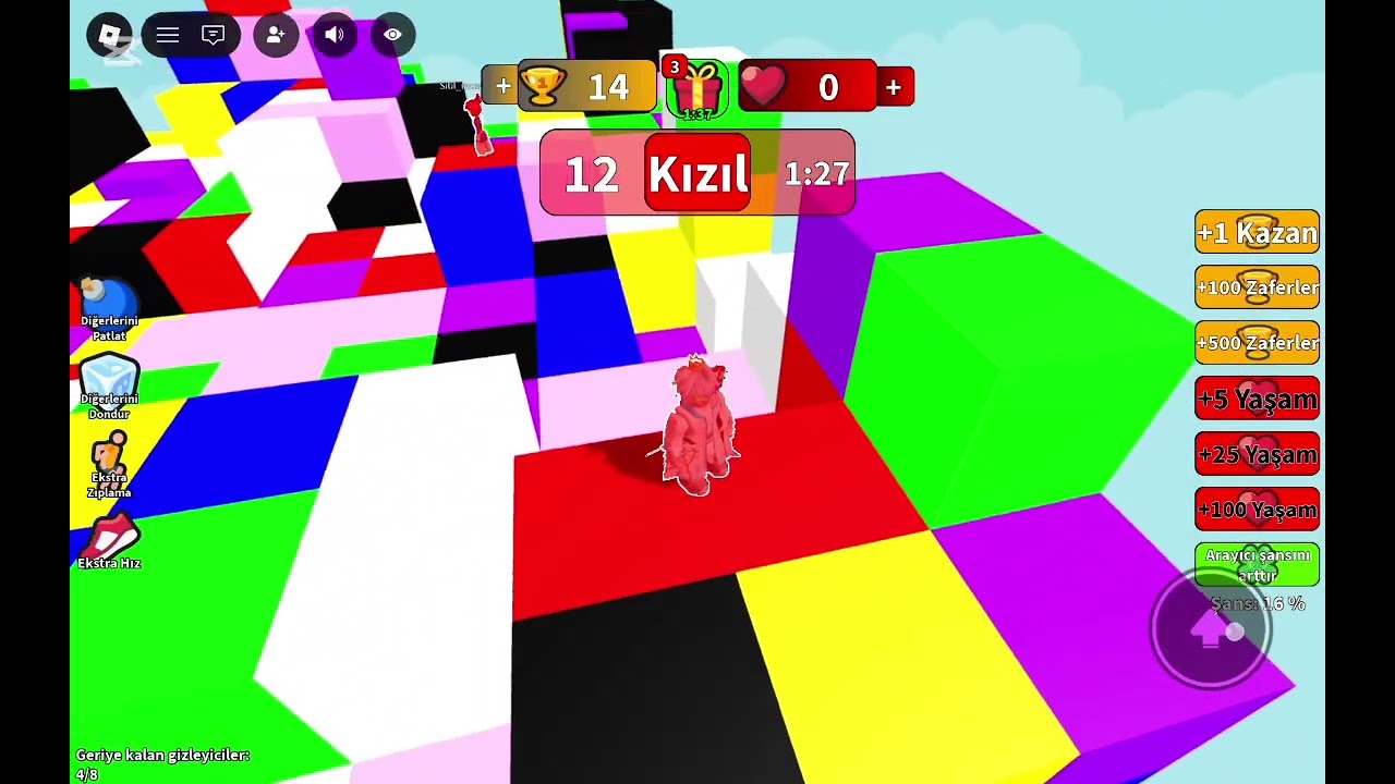 Hide and seek color block part 2 devamı geldi!