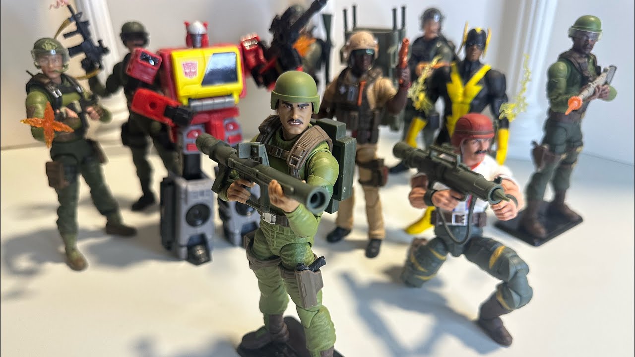 GIJoe Classified retro-carded ZAP action figure review 