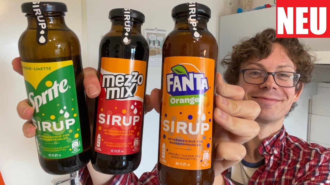 Fanta Sirup, Sprite & Mezzo Mix Sirup im Sorten-Test!