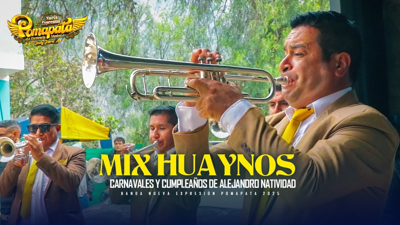 MIX HUAYNOS  - Nueva Expresión Pomapata 2025 - ( CARAZ- ANCASH)