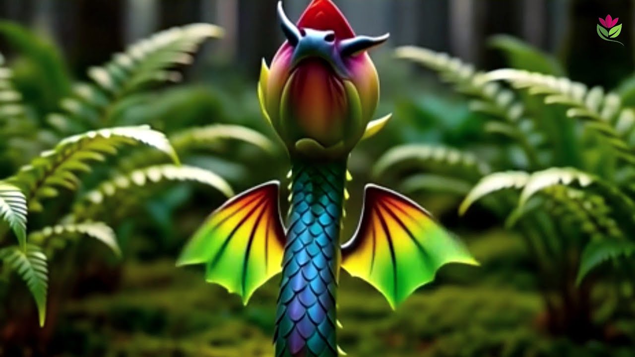 Amazing Flower Blooming in the Forest with Relaxing music.