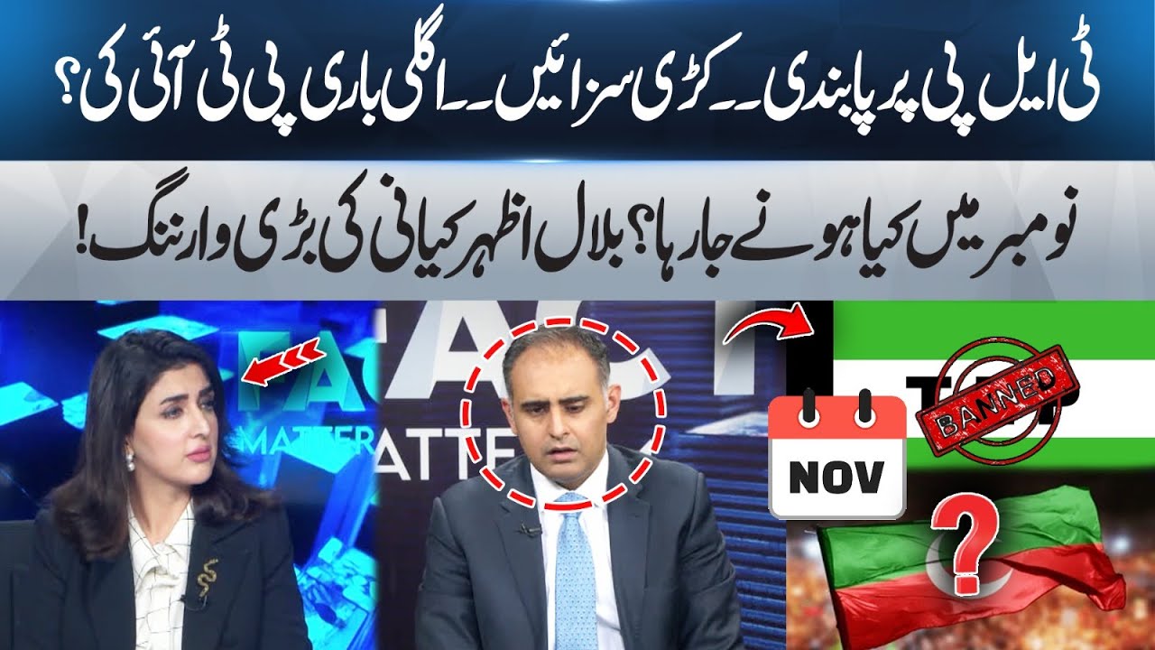 Ban on T-L-P &mdash; strict punishments announced; is PTI the next target? Fact Matters