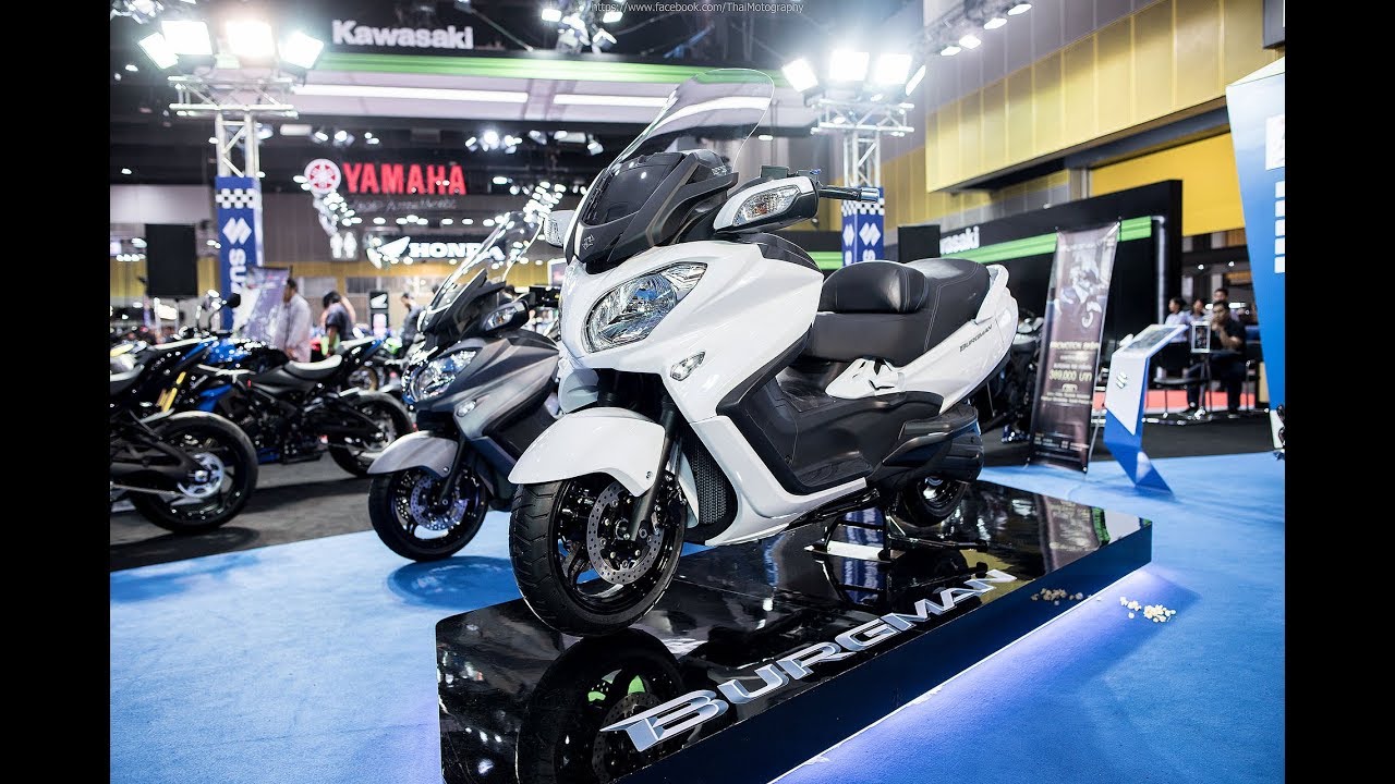 2017 Suzuki Burgman 650 - Walkaround - debut at Big Motor sale 2017