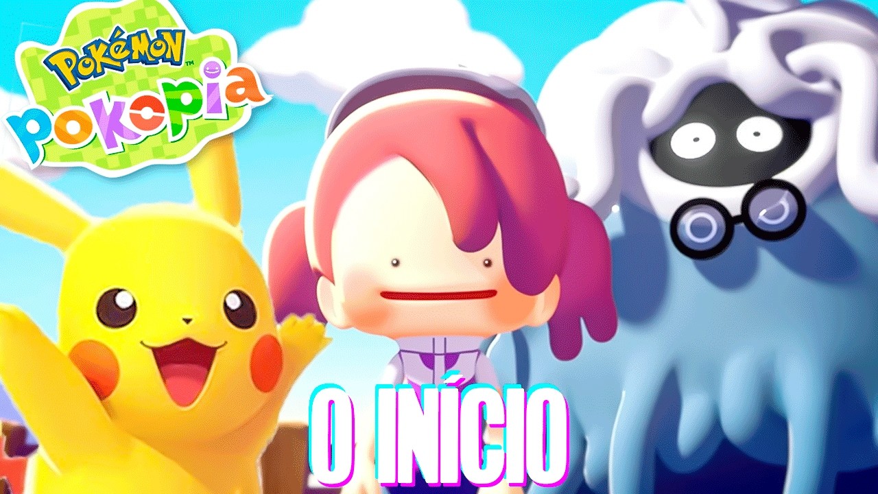 Pokemon Pokopia - O Início no Nintendo Switch 2 (Gameplay PT-BR Português)