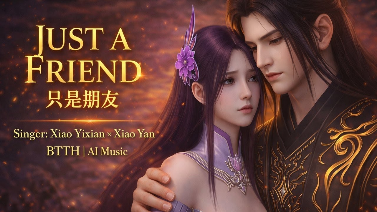 Just a Friend (只是朋友) – Xiao Yixian × Xiao Yan | Battle Through the Heavens | AI Fan Song