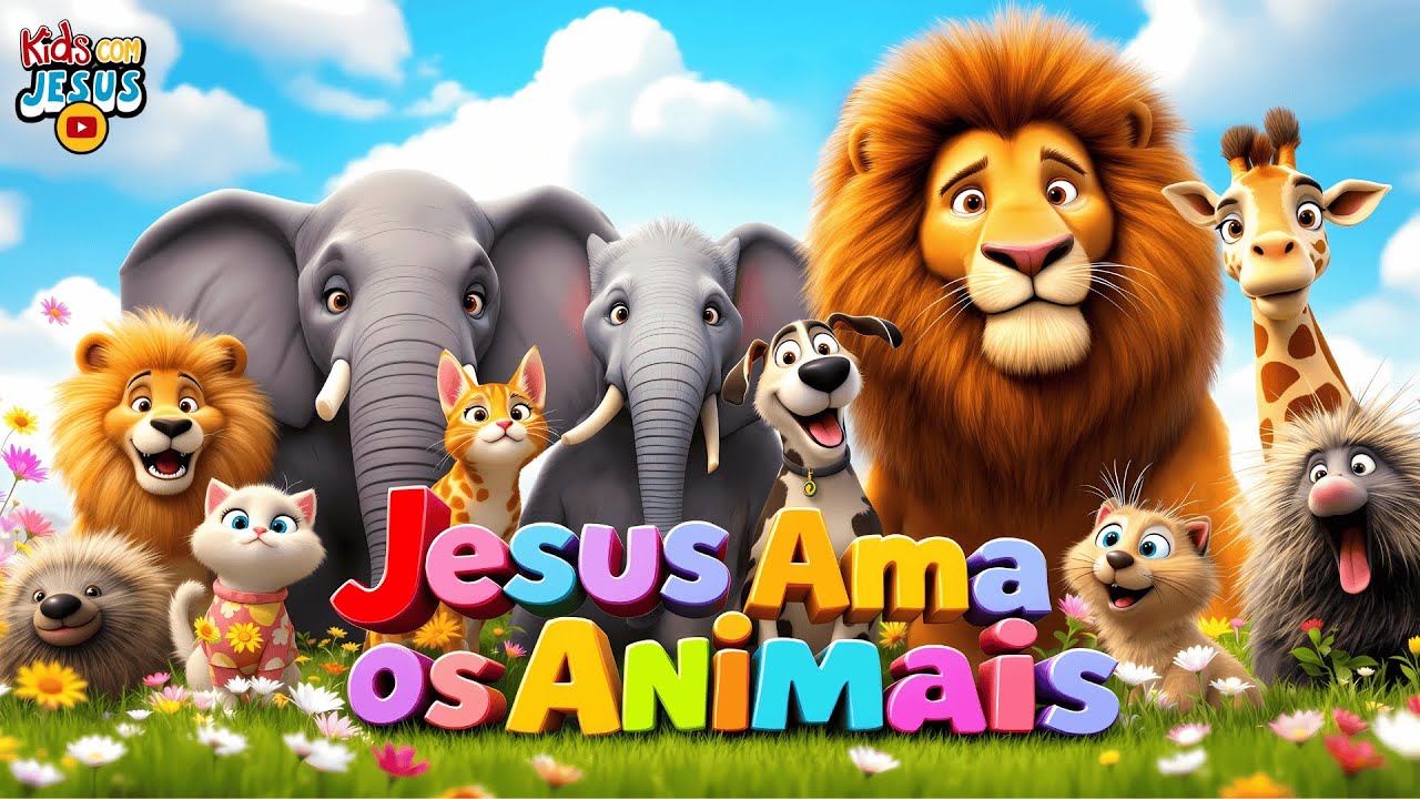 Jesus Ama os Animais  |  M&uacute;sica Infantil Gospel