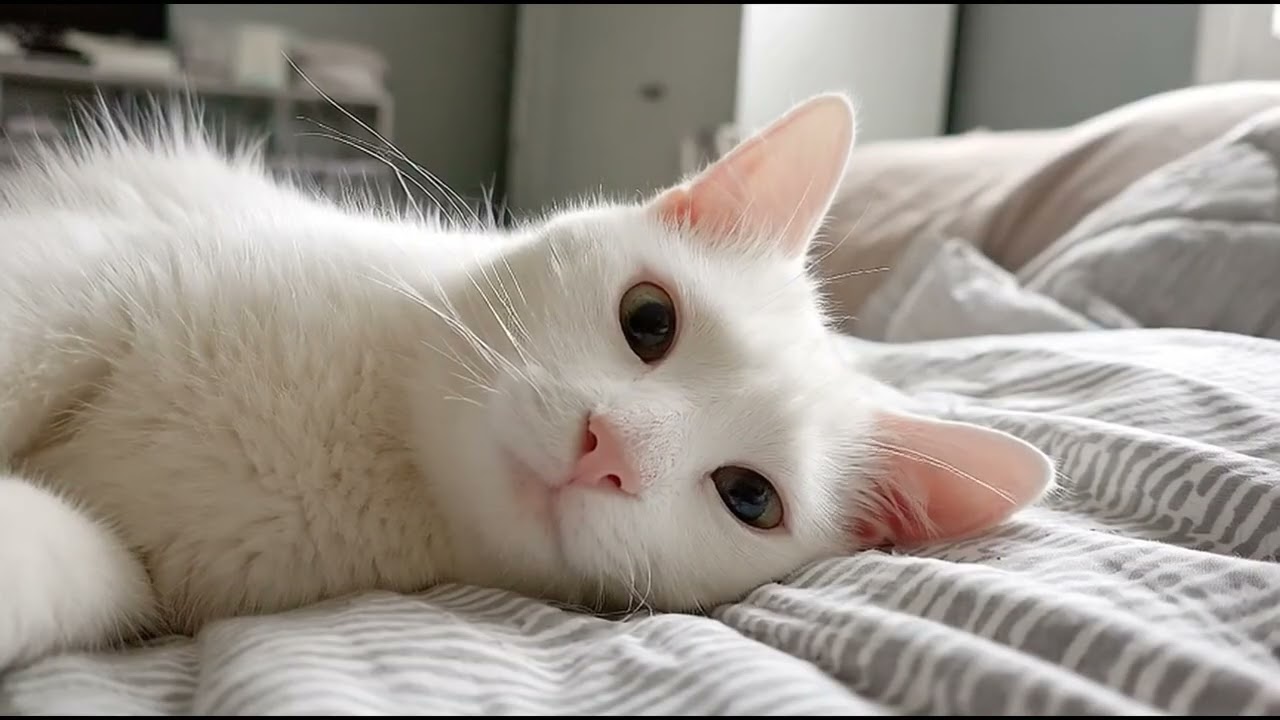 Playlist(cat purring) - Cozy Cat Moments ☀️🐱