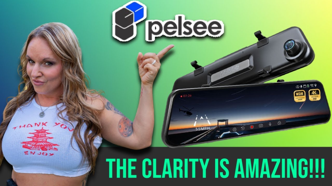 THIS Pelsee P12 Pro MAX 4K Mirror Dash Cam is SOOOO Much Better Than The REST!