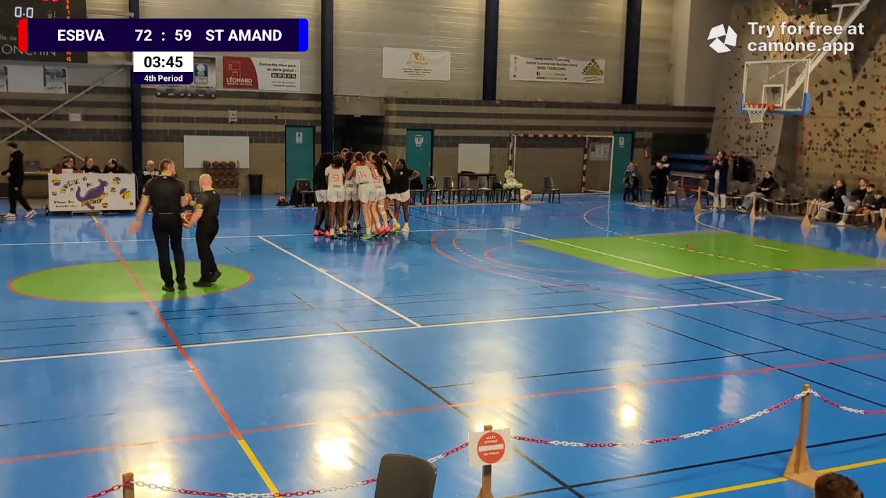 Coupe de France ESBVA vs ST AMAND 15/02/2026