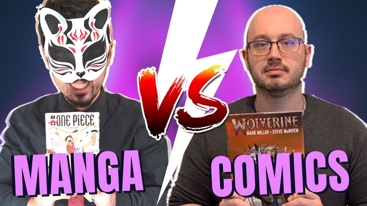 COMICS VS MANGA ft. @Foxitosan