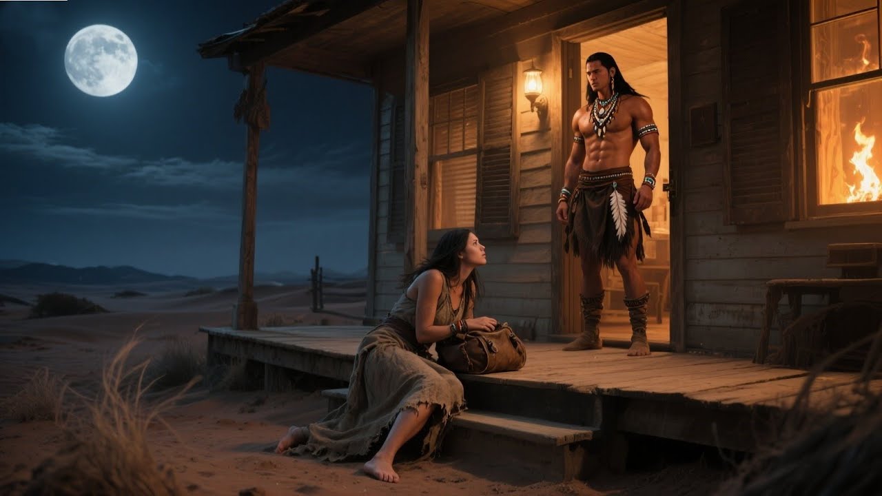 Porch or Bed,’ the Warrior Said ;She Found Safety in the Warrior’s Embrace|Old West Reimagined