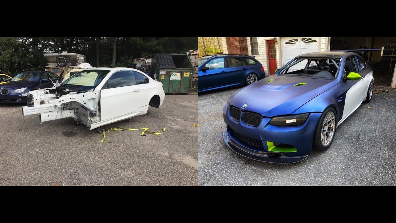 BMW E92 M3 DCT RACECAR build journal - “Shelly”