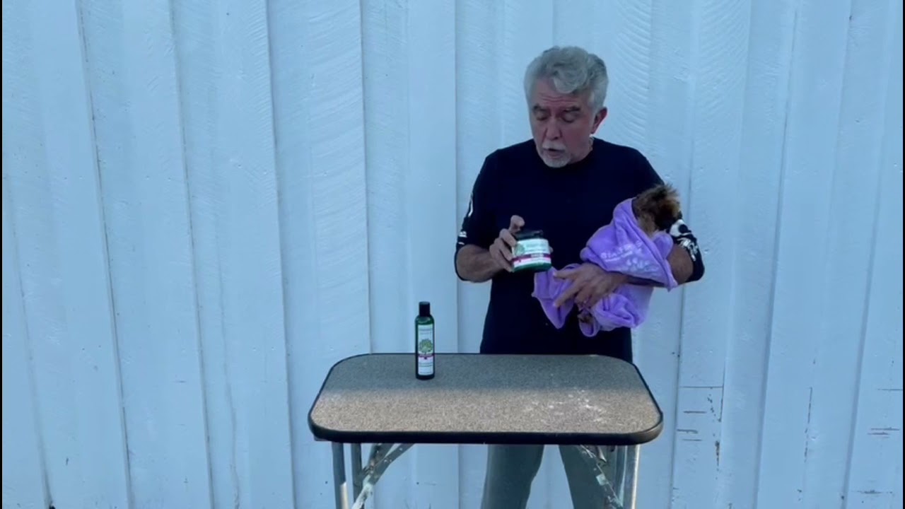 Procedure with Starfire's Stripper shampoo and Starfire's Greed mask
