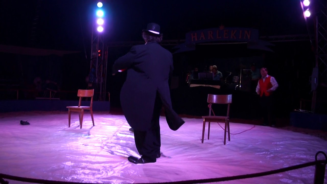 Clown Luc Stuhl Reprise mit Rossi Clowns