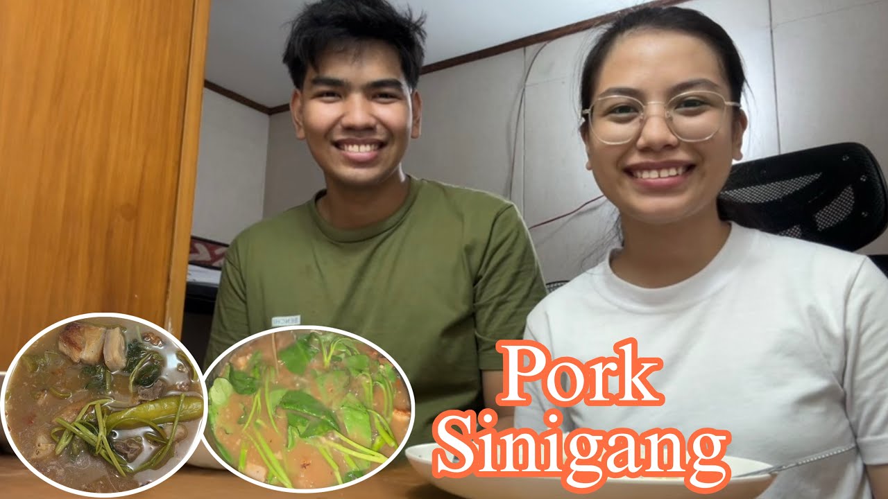 Nagluto kami ni kuya ng Pork Sinigang 