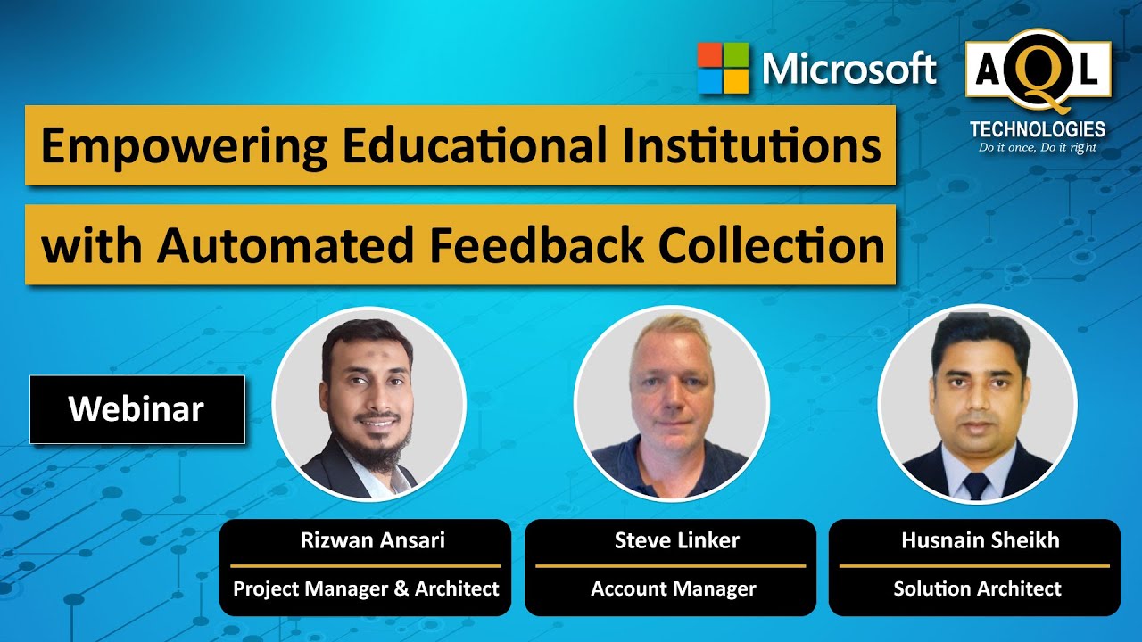 Empowering Educational Institutions with Automated Feedback Collections | AQL Technologies