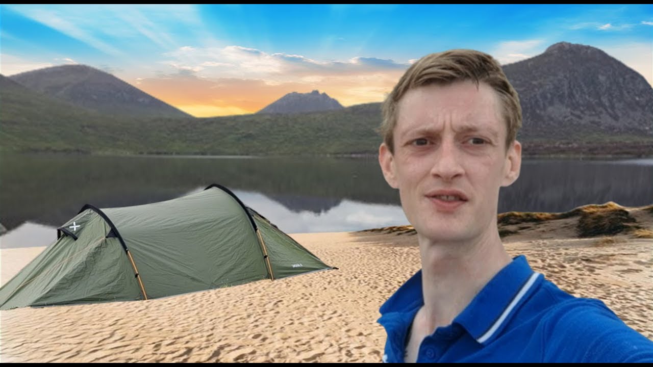 Private Beach Wild Camp in the Mourne Mountains