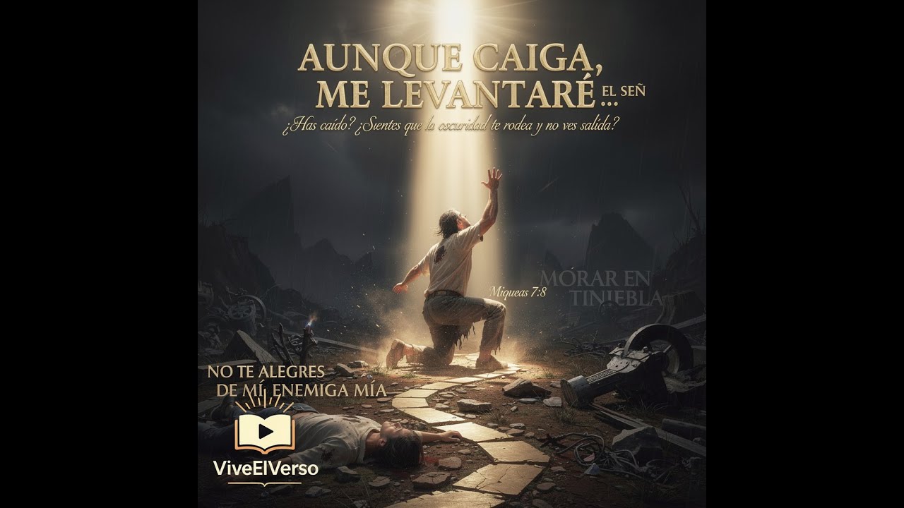 ¡Tu FRACASO es una MENTIRA! 🛑 El secreto para levantarte hoy (Miqueas 7:8)